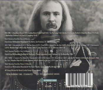 3CD David Crosby: The Broadcast Archive