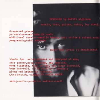 CD David & David: Boomtown