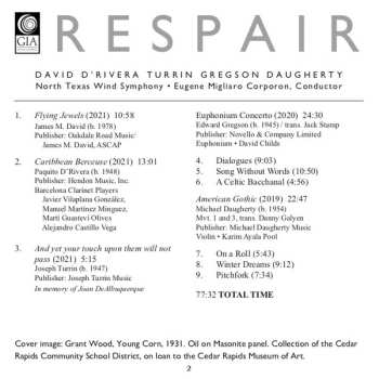 CD Paquito D'Rivera: Respair