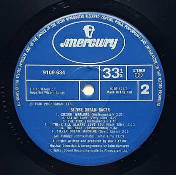 LP David Essex: Silver Dream Racer