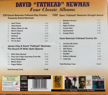 2CD David "Fathead" Newman: Four Classic Albums