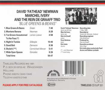 CD David "Fathead" Newman: Blue Greens & Beans