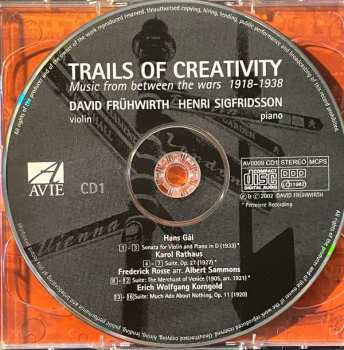 2CD Henri Sigfridsson: Trails Of Creativity (Music From Between The Wars, Vienna-Berlin-London 1918-1938)