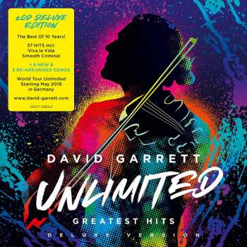 2CD David Garrett: Unlimited, Greatest Hits, Deluxe Version DLX | LTD