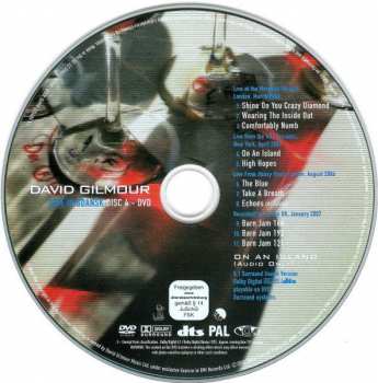 2CD/2DVD David Gilmour: Live In Gdańsk