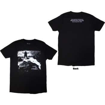 Merch David Gilmour: David Gilmour Unisex T-shirt: Luck & Strange Album Brighton (black) (back Print & Ex-tour) (small) S