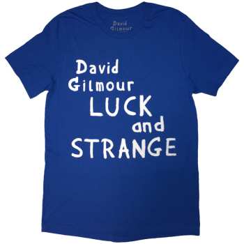 Merch David Gilmour: Póló Luck & Strange Logo David Gilmour