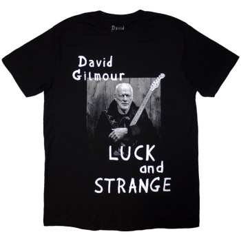 Merch David Gilmour: Póló Luck & Strange Portrait