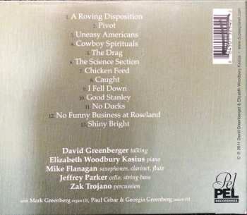 CD David Greenberger With Jupiter Circle: Never Give Up Study