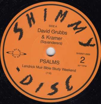 SP David Grubbs: Psalms