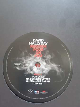 2LP David Hallyday: Requiem Pour Un Fou