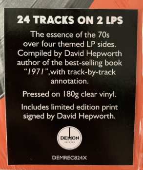 2LP David Hepworth: Deep 70s (Underrated Cuts From A Misunderstood Decade) CLR | LTD