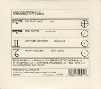 CD Dave Holland: Conference Of The Birds