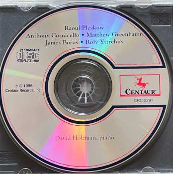 CD David Holzman: Explorations: New Amercian Piano Music