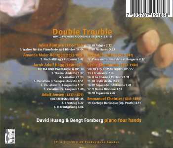 CD Bengt Forsberg: Double Trouble: Works For Piano Four Hands