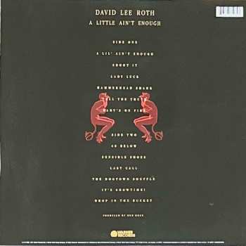 5LP/Dobozkészlet David Lee Roth: The Warner Recordings 1985-1994