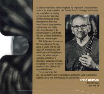 CD David Liebman: Live At Smalls