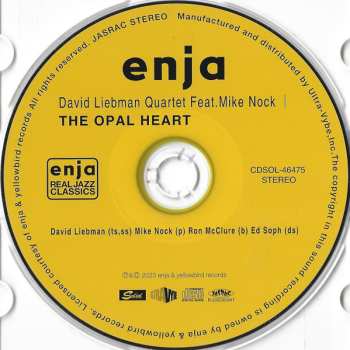 CD Mike Nock: The Opal Heart LTD