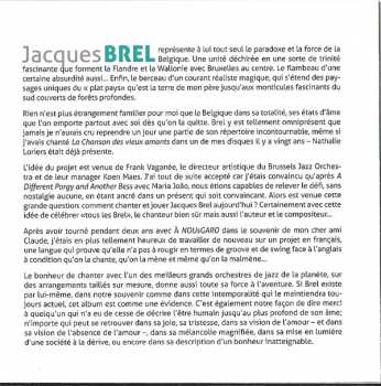CD David Linx: Brel
