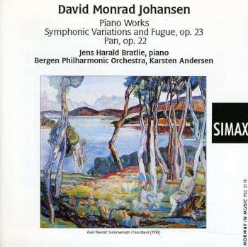 Album David Monrad Johansen: Symphonische Variationen & Fuge Op.23