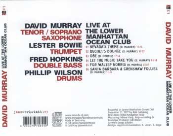 CD David Murray: Live At The Lower Manhattan Ocean Club