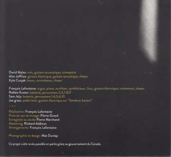 CD David Myles: Le Grand Départ