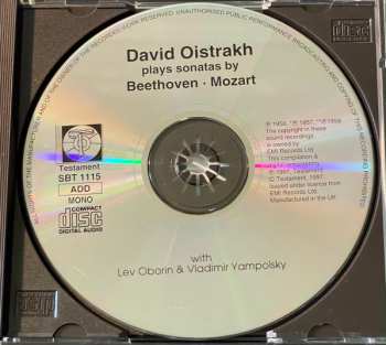CD David Oistrach: Plays Sonatas By Beethoven & Mozart