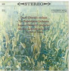 LP David Oistrach: Concerto In D, Op. 47 ‧ The Swan Of Tuonela