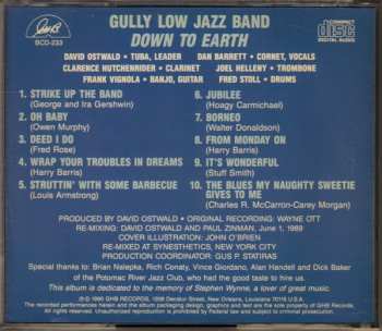 CD David Ostwald's Gully Low Jazz Band: Down To Earth
