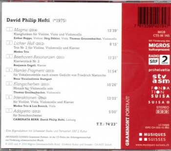 CD David Philip Hefti: David Philip Hefti