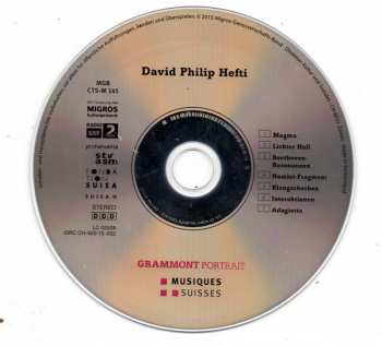 CD David Philip Hefti: David Philip Hefti