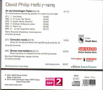 CD David Philip Hefti: Light And Shade