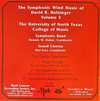 CD David Holsinger: The Symphonic Wind Music Of David R. Holsinger Volume 3