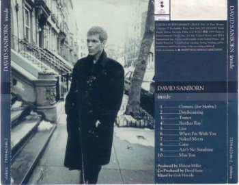CD David Sanborn: Inside