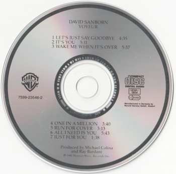 CD David Sanborn: Voyeur