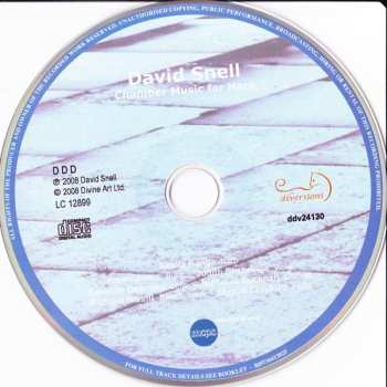 CD David Snell: Chamber Music For Harp