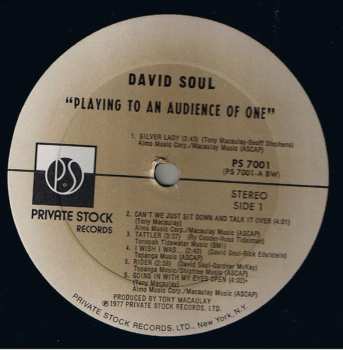 LP David Soul: Playing To An Audience Of One