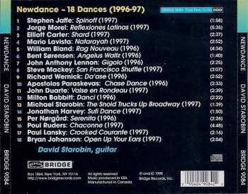 CD David Starobin: Newdance (18 Dances For Guitar)