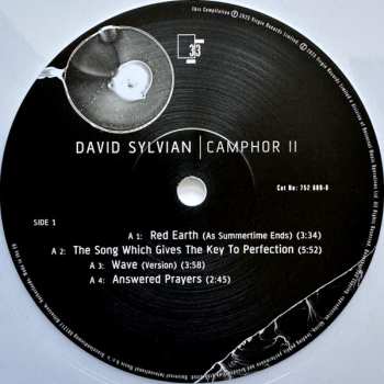 2LP David Sylvian: Camphor II CLR