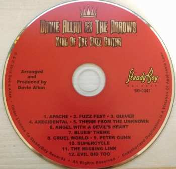 CD Davie Allan & The Arrows: King Of The Fuzz Guitar