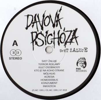 LP Davová Psychóza: Svet Žaluje