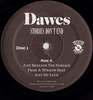 2LP Dawes: Stories Don't End