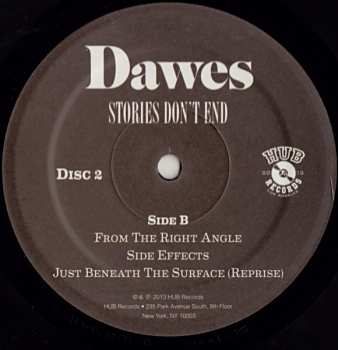 2LP Dawes: Stories Don't End