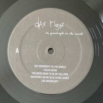 LP Dax Riggs: Say Goodnight To The World