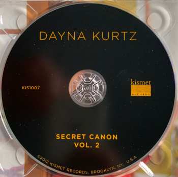 CD Dayna Kurtz: Secret Canon Vol. 2 DIGI