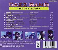 CD Dazz Band: Live And Funky