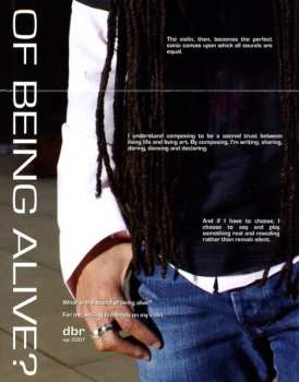 CD Daniel Bernard Roumain: Etudes4Violin&Electronix