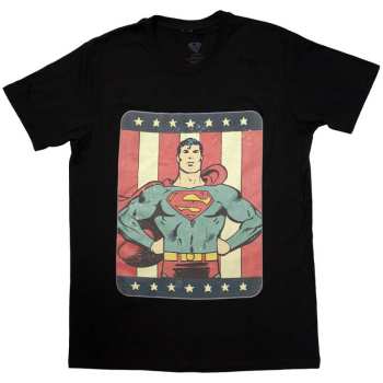 Merch Dc Comics: Póló Superman Stripes