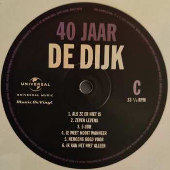 2LP De Dijk: 40 Jaar (Het Beste Van Nu Tot Toen) CLR | LTD | NUM