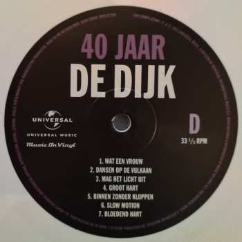 2LP De Dijk: 40 Jaar (Het Beste Van Nu Tot Toen) CLR | LTD | NUM